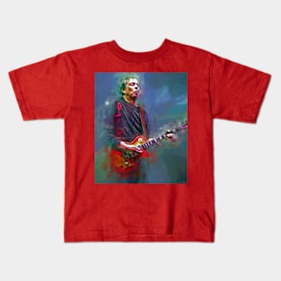 Andrew Latimer Camel Guitarist Kids T-Shirt